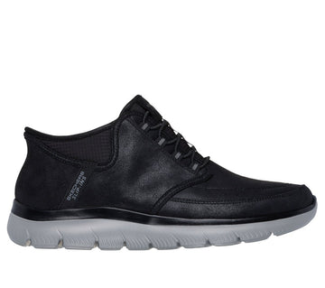 Skechers SUMMITS - SIEGUL Mens Shoes Black/Charcoal - Shuperb