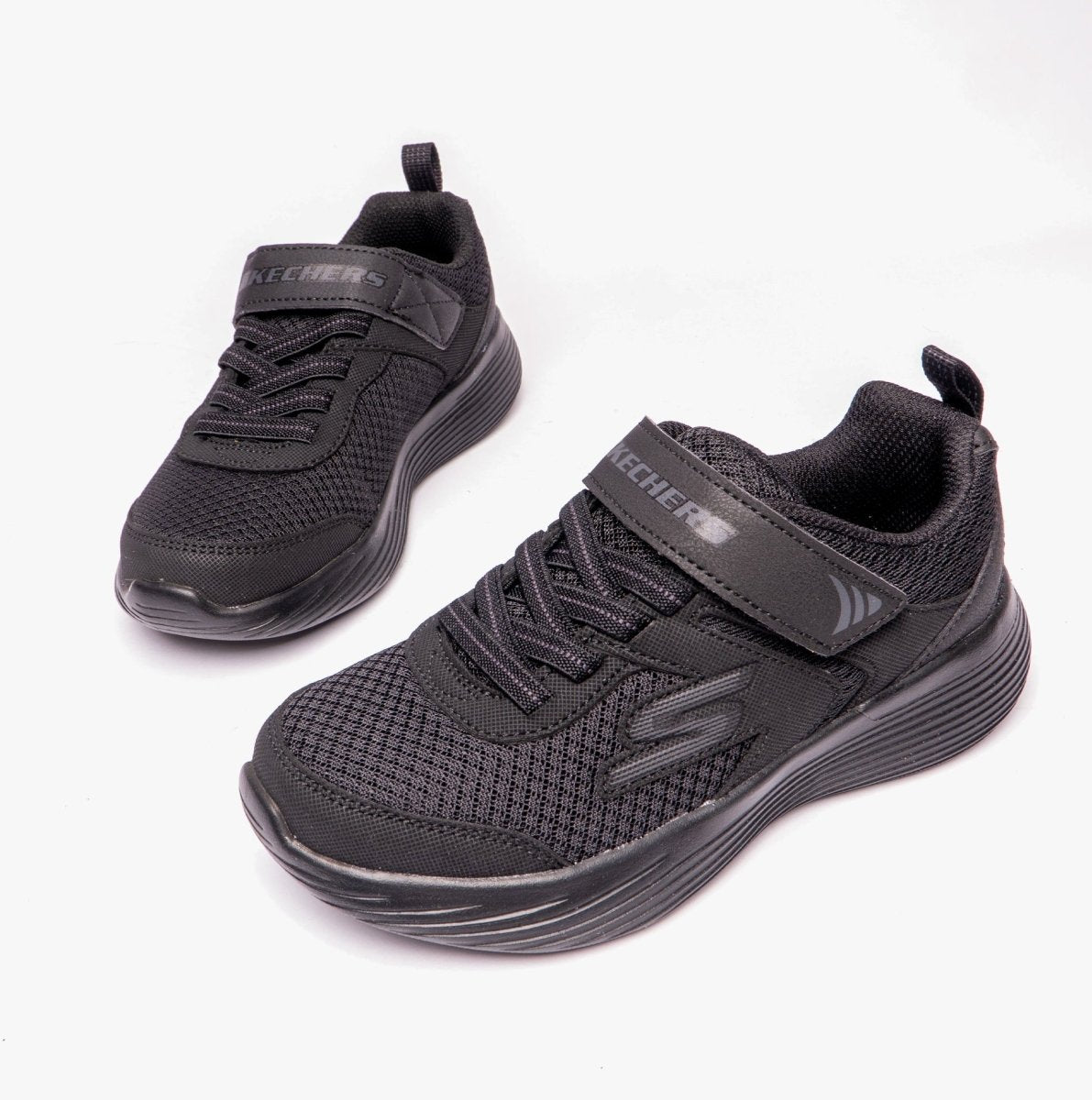 Skechers GO RUN 400 School Trainers Black - Shuperb