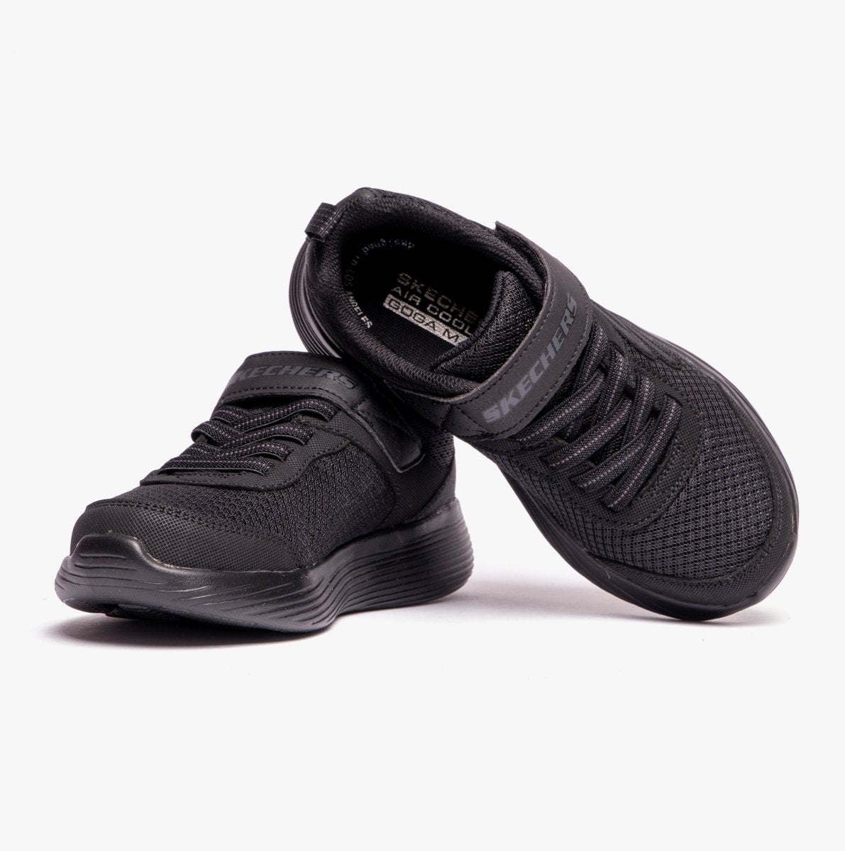 Skechers GO RUN 400 School Trainers Black - Shuperb