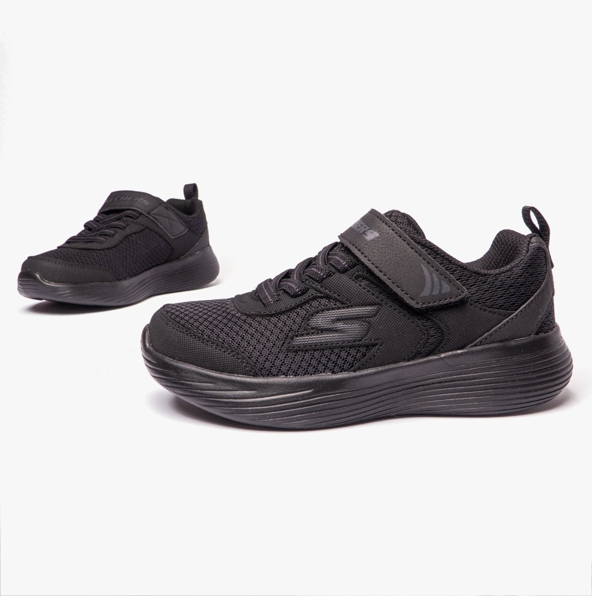 Skechers GO RUN 400 School Trainers Black - Shuperb