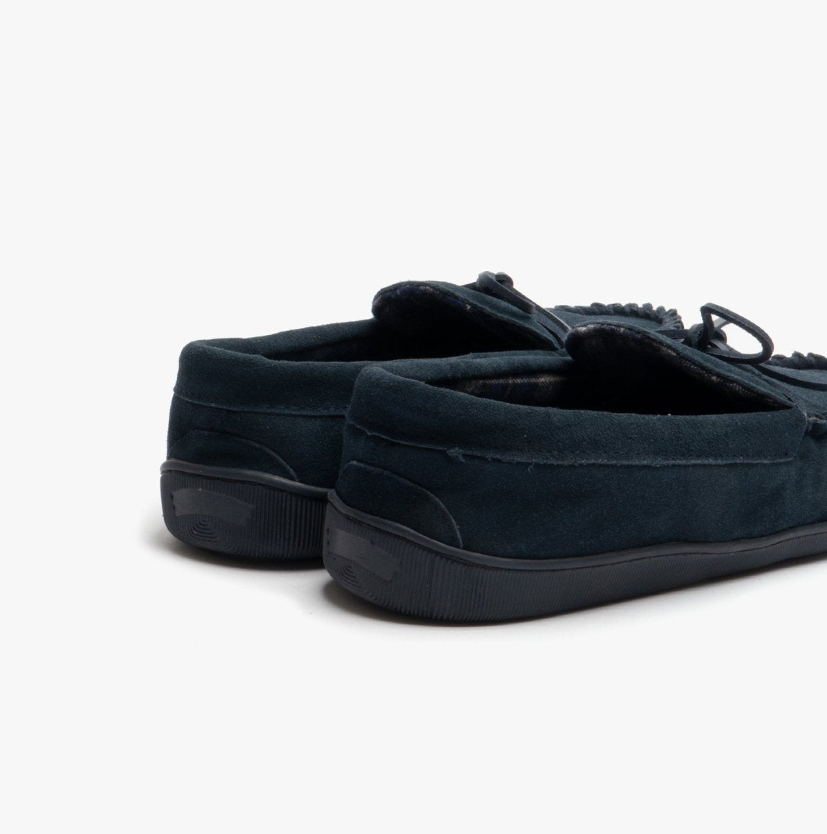 Sleepers Mens Slippers Navy Blue - Shuperb