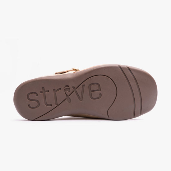 Strive JAVA II Ladies Toe - Loop Sandals Light Gold - Shuperb