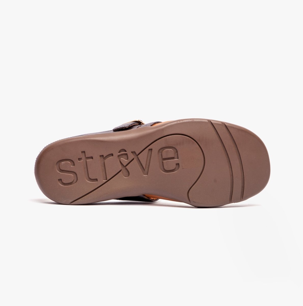 Strive NUSA II Ladies Strappy Sandals Anthracite - Shuperb