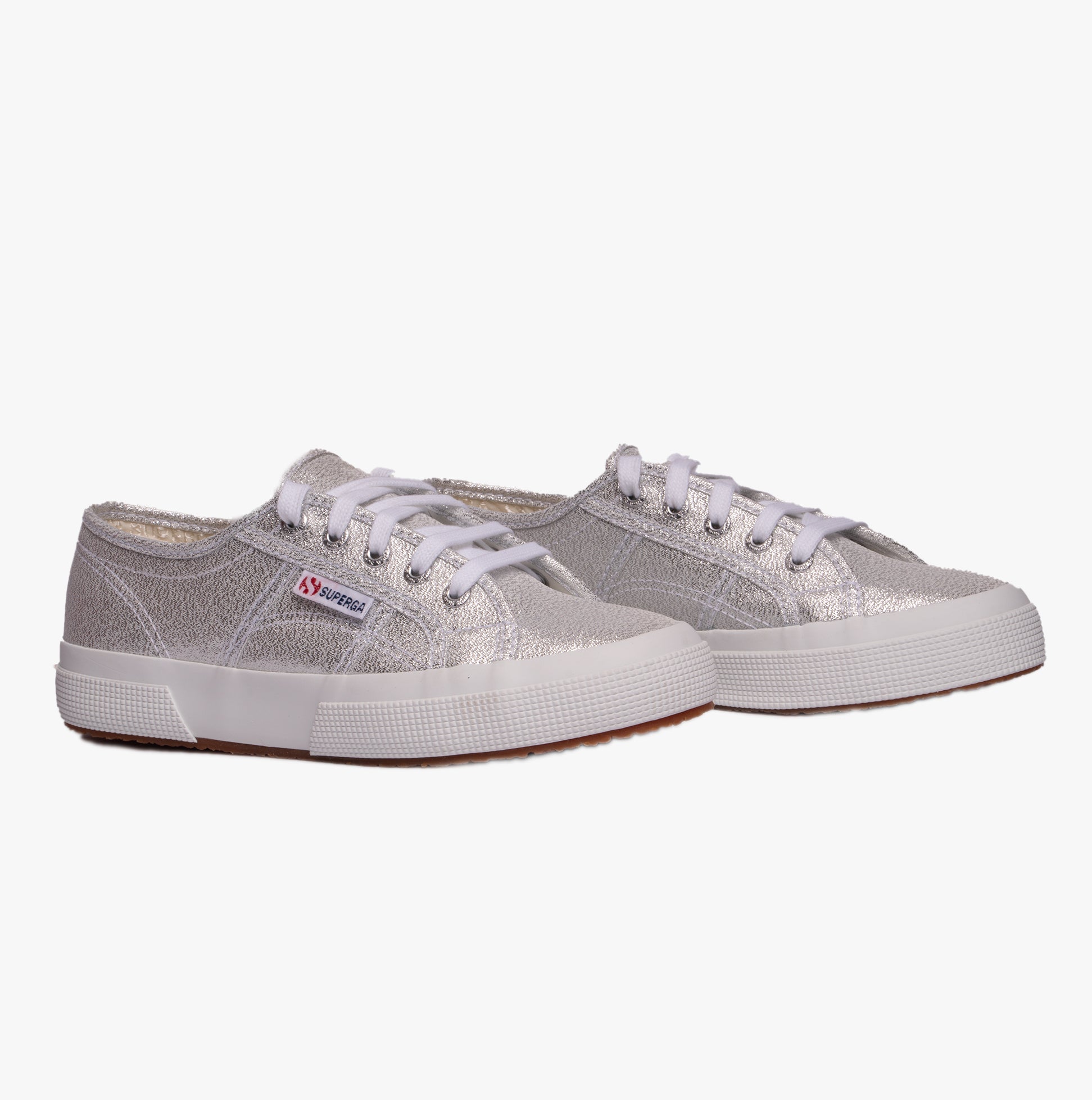 Superga silver lamew on sale