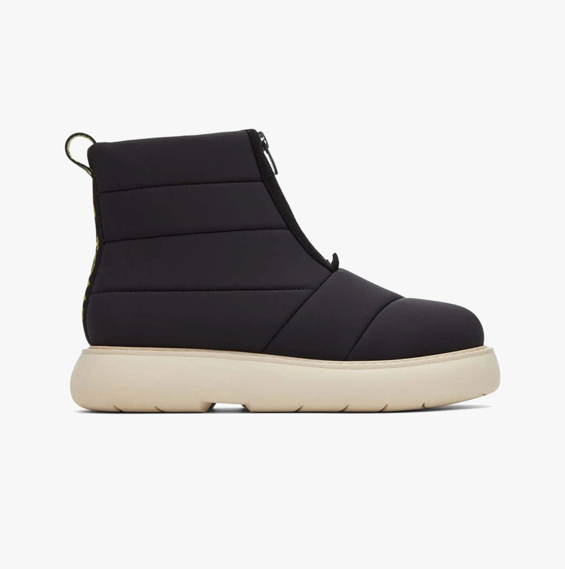 TOMS ALPARGATA MALLOW PUFFER Womens Boots Black | Shuperb