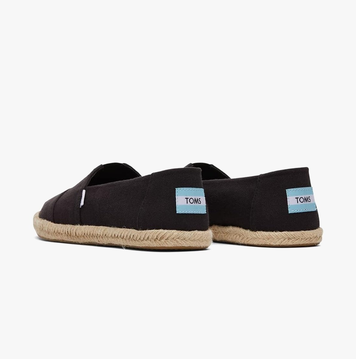 TOMS ALPARGATA ROPE Mens Espadrilles Black - Shuperb