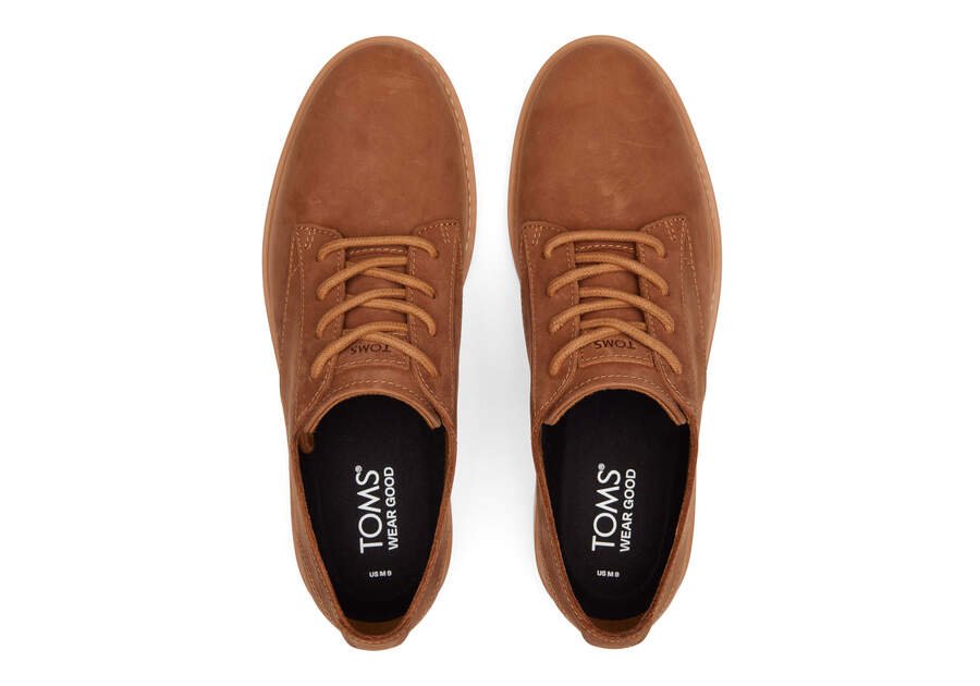 TOMS NAVI TRVL LITE OXFORD Mens Shoes Tan - Shuperb