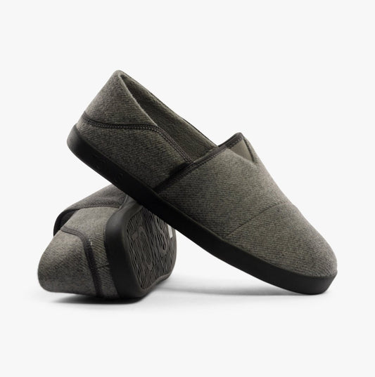 TOMS CAMDEN Mens Slippers Grey - Shuperb