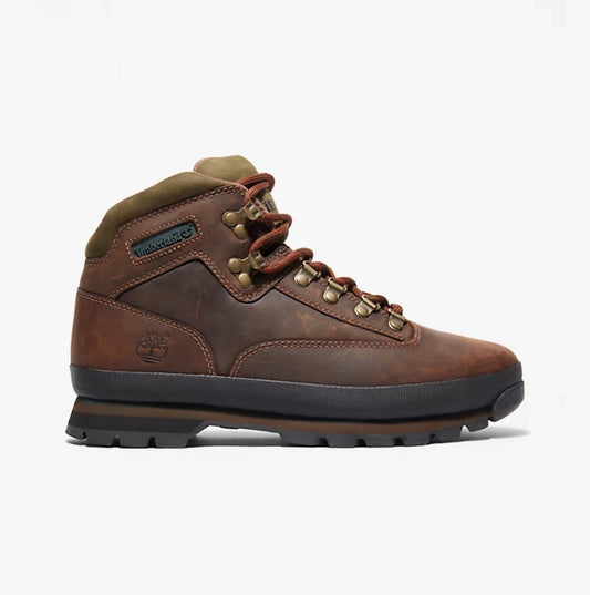 Timberland Pro EURO HIKER Mens Leather Safety Boots Brown - Shuperb