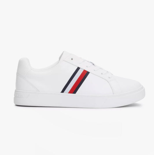 Tommy Hilfiger ESSENTIAL COURT Womens Sneakers White - Shuperb