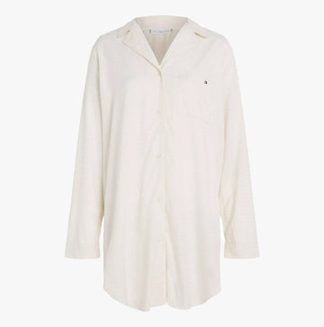 Tommy Hilfiger SHIRTDRESS Womens Ivory - Shuperb