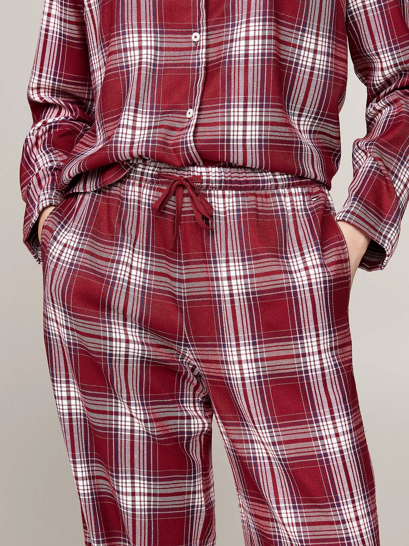 TommyHilfiger-[UW0UW055460QK]-PlaidCheckDeepRouge-2.webp