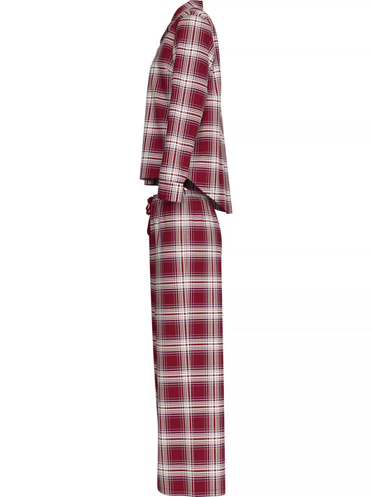 TommyHilfiger-[UW0UW055460QK]-PlaidCheckDeepRouge-3.webp