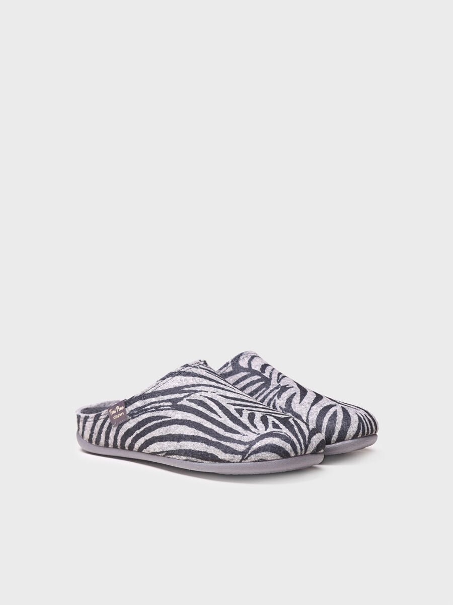 Toni Pons MAUI - NM Womens Slippers Zebra - Shuperb