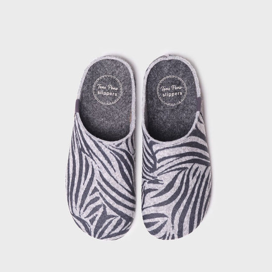 Toni Pons MAUI - NM Womens Slippers Zebra - Shuperb