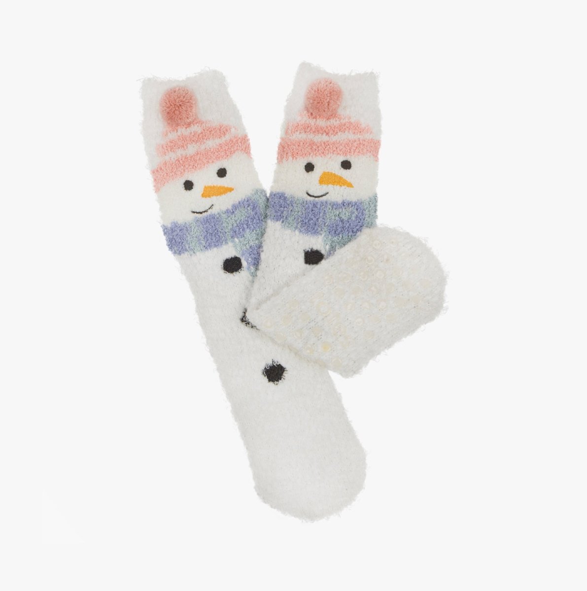 Totes Toasties Novelty Super Soft Slipper Socks Womens Socks Snowman - Shuperb