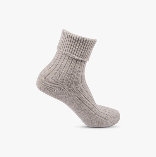 Totes Toasties Cashmere Blend Womens Socks Mink - Shuperb