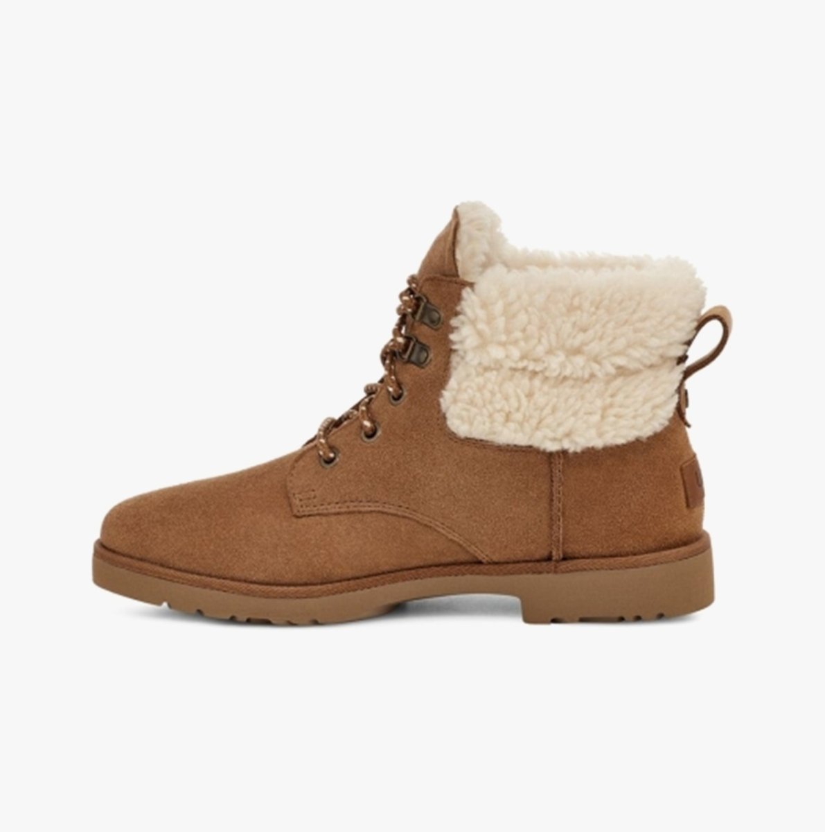 UGG ROMELY HERITAGE Ladies Suede Boots Chestnut - Shuperb