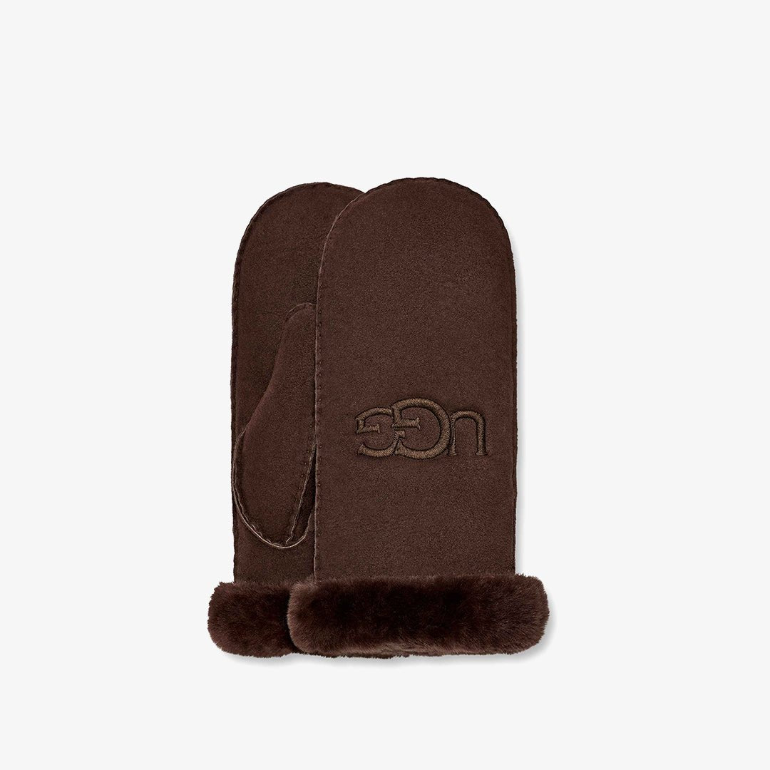 UGG SHEARLING Womens Gloves Burnt Cedar - Shuperb