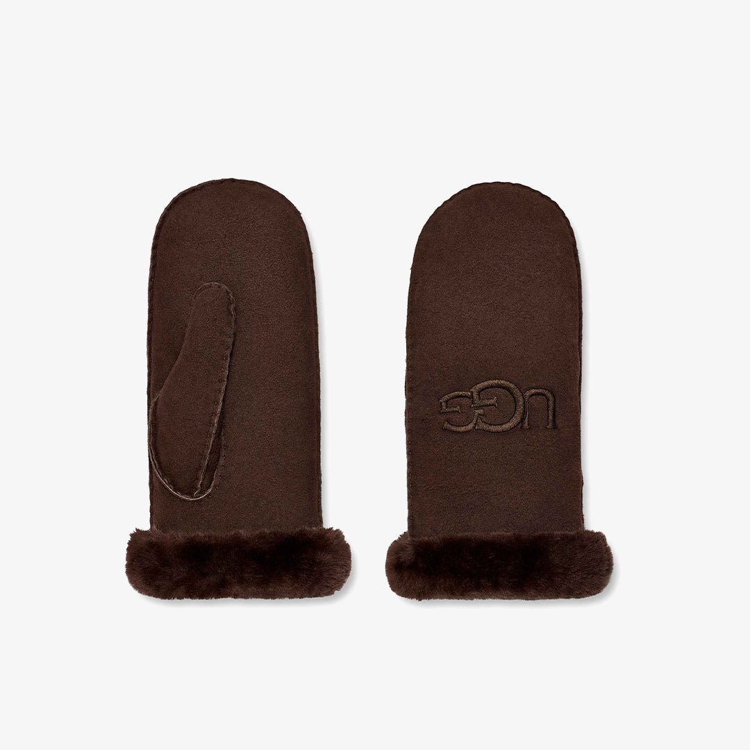 UGG SHEARLING Womens Gloves Burnt Cedar - Shuperb