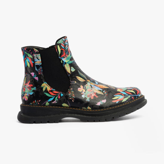 Westland PEYTON 02 Womens Boots Black Print - Shuperb