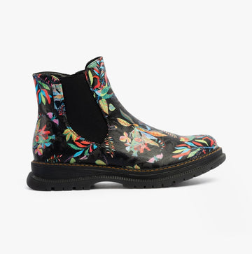 Westland PEYTON 02 Womens Boots Black Print - Shuperb