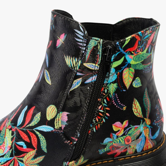 Westland PEYTON 02 Womens Boots Black Print - Shuperb