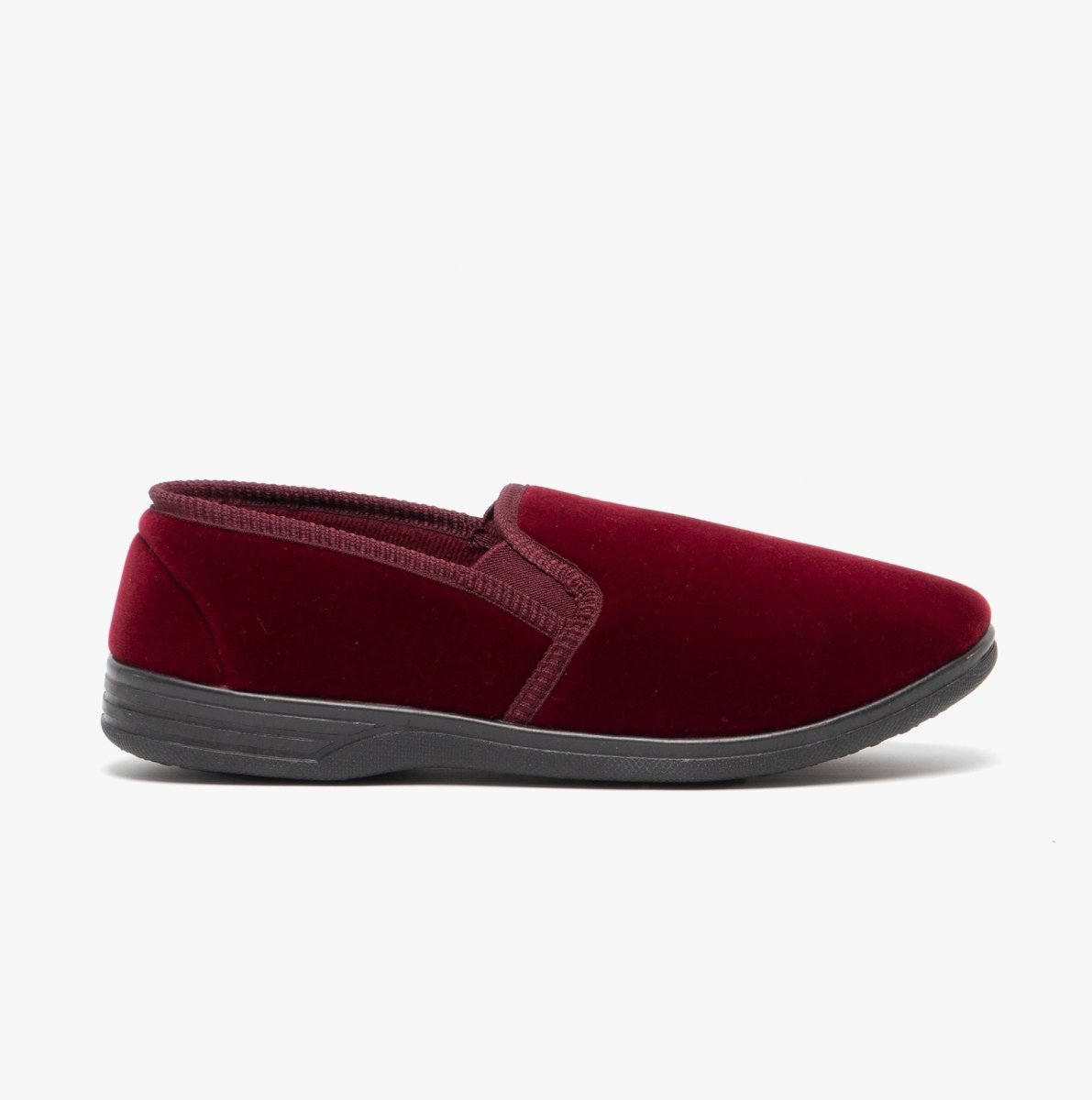 Zedzzz ROSS Mens Full Slippers Wine - Shuperb