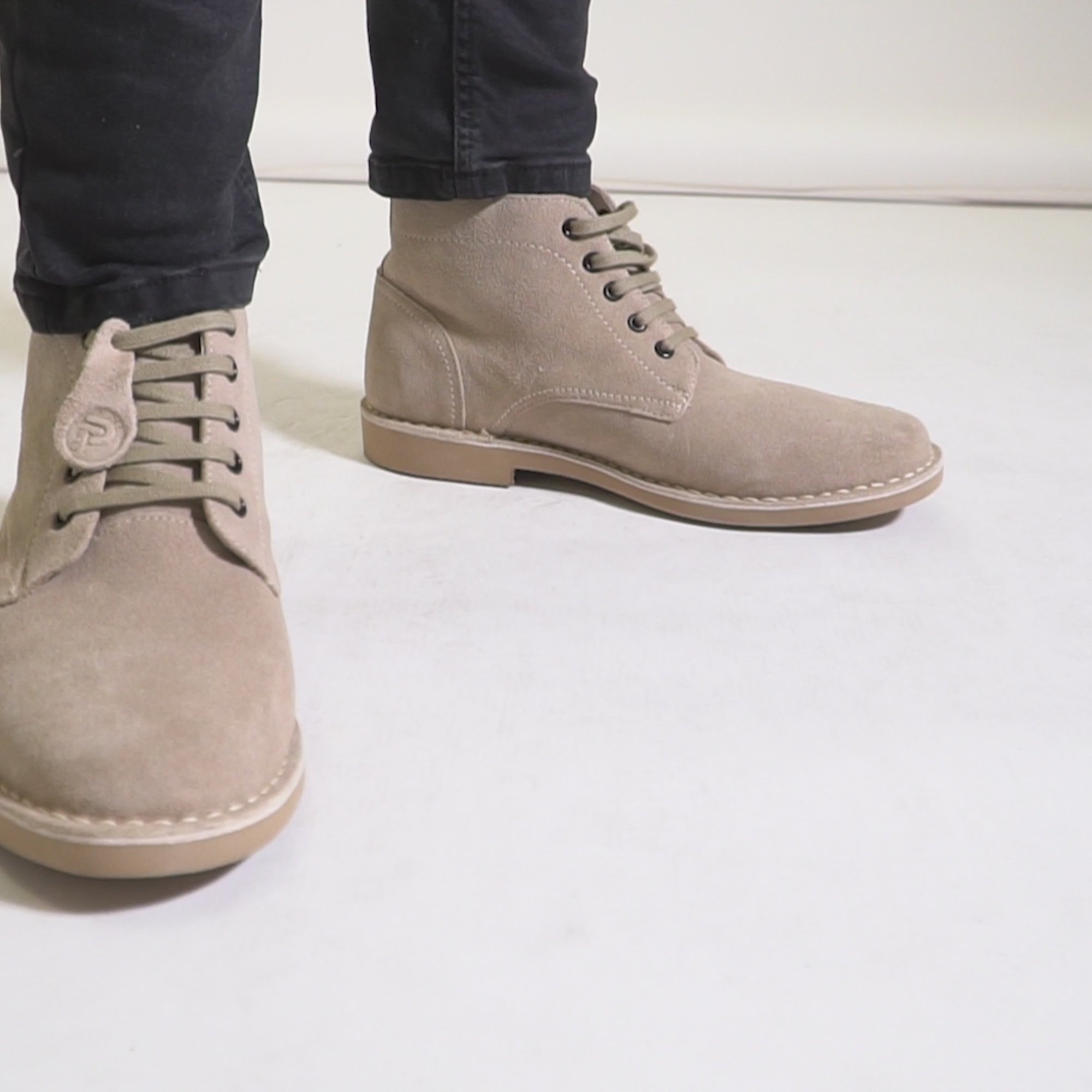 Taupe chukka boots online